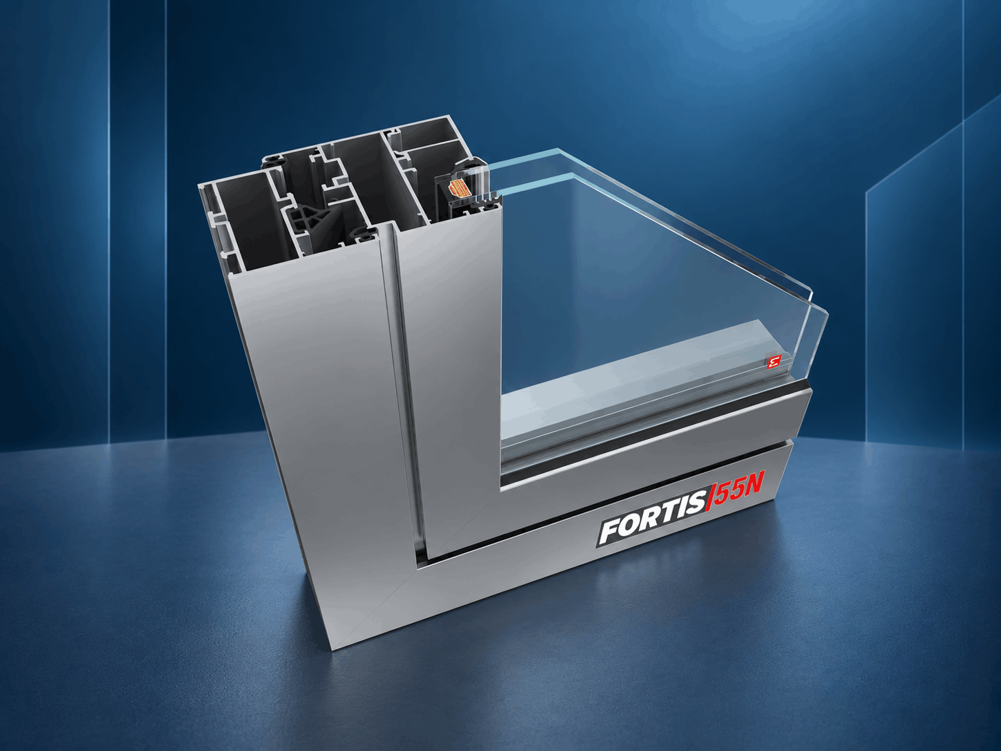 Fortis 55N aluminium window and door system