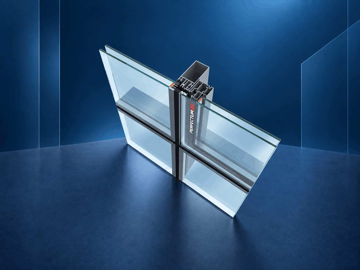PERFECTUM 50 aluminium curtain wall system