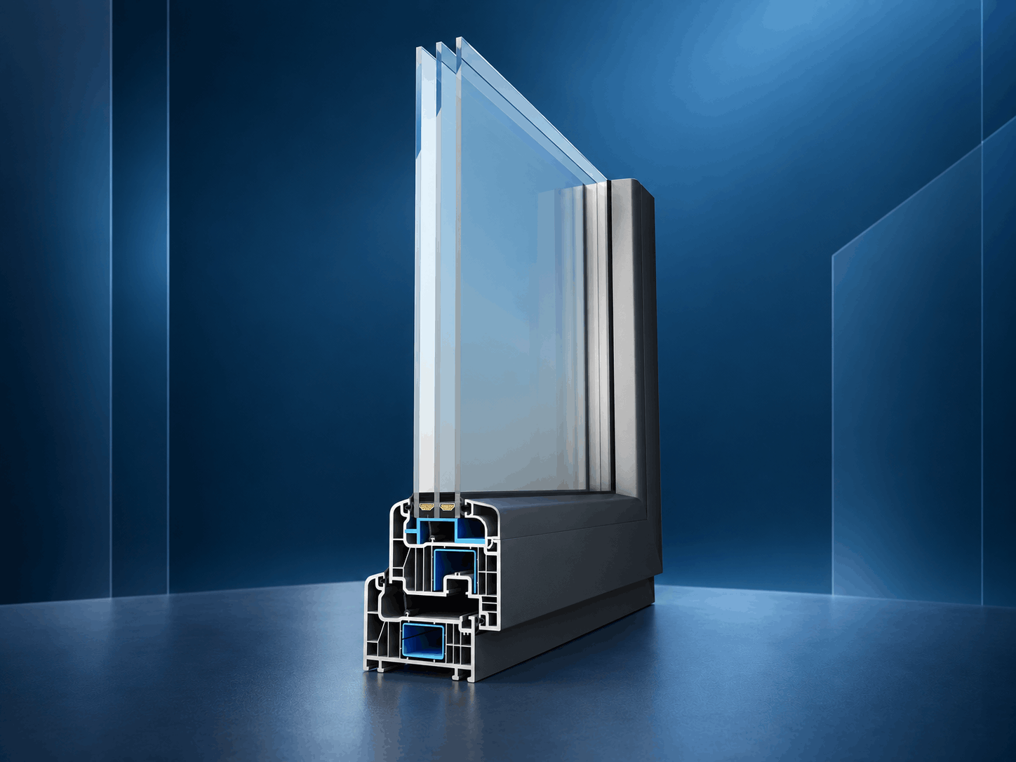 Insula 85 PVC window and door system