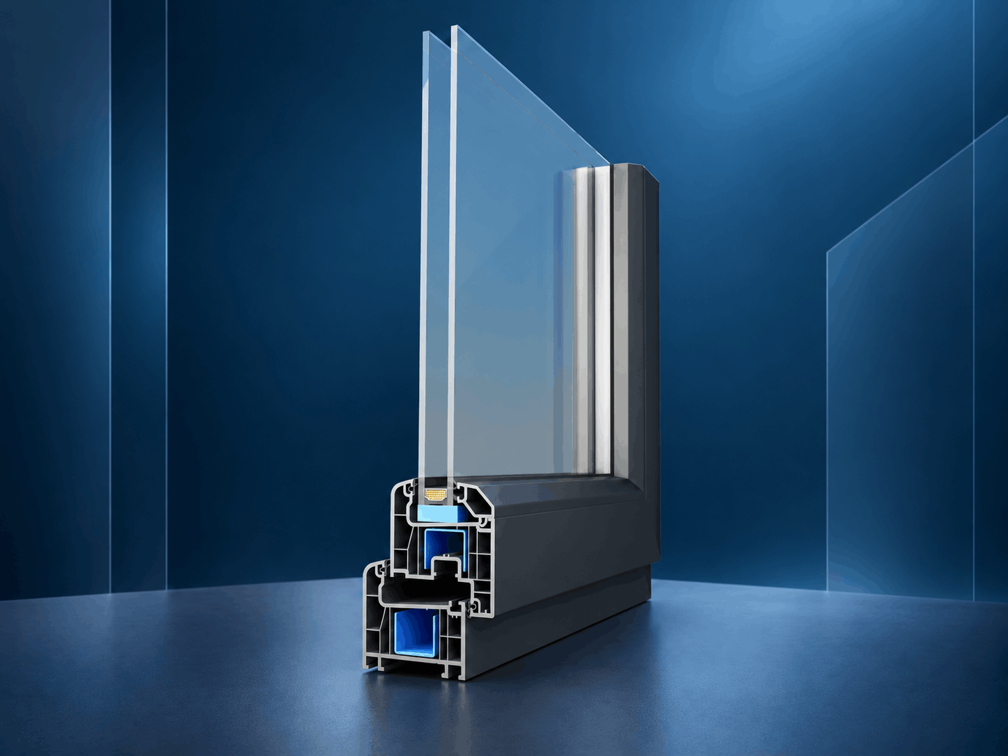 Luna 71 Plus PVC window and door system