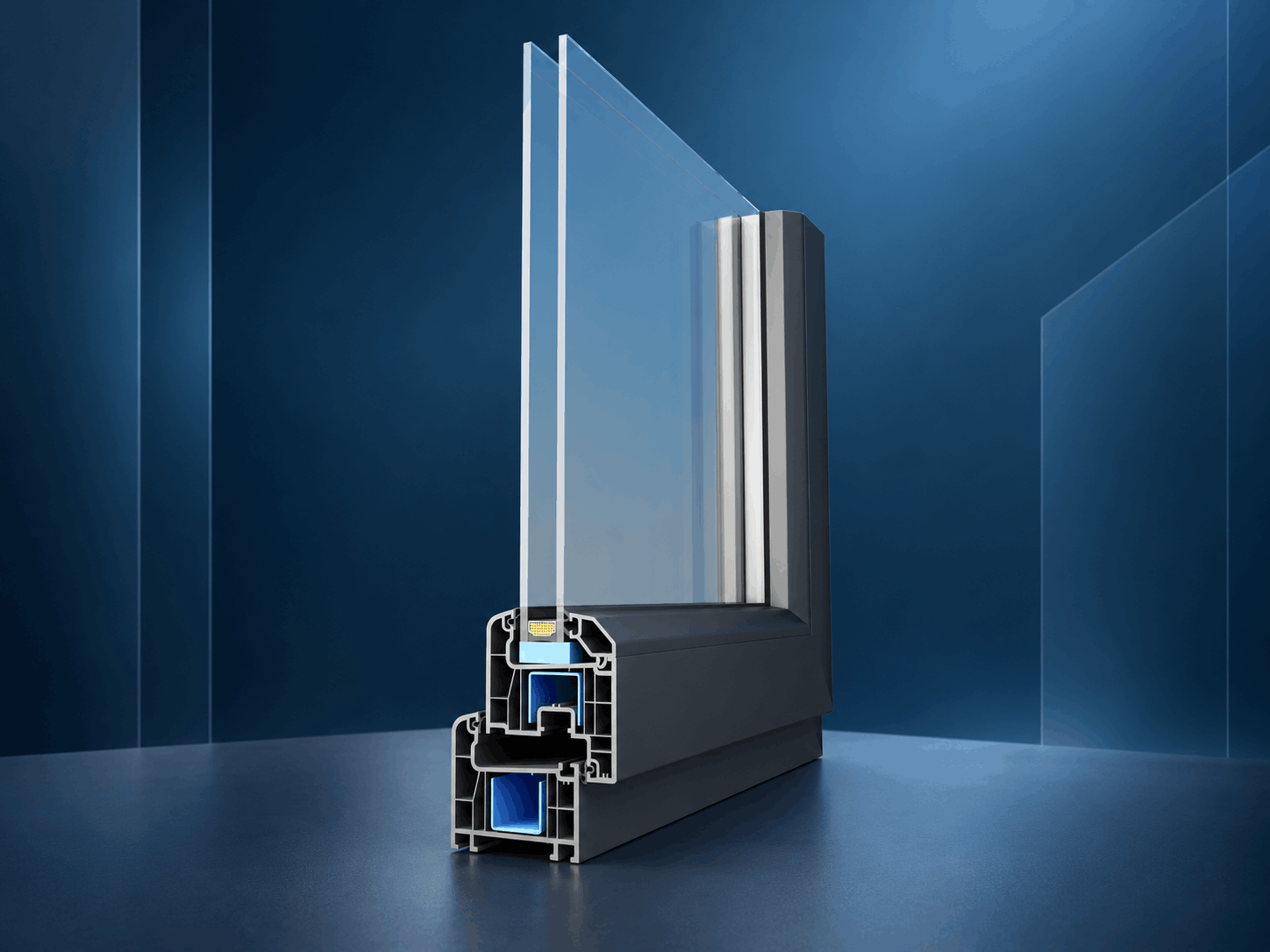 Luna 71 PVC window and door system