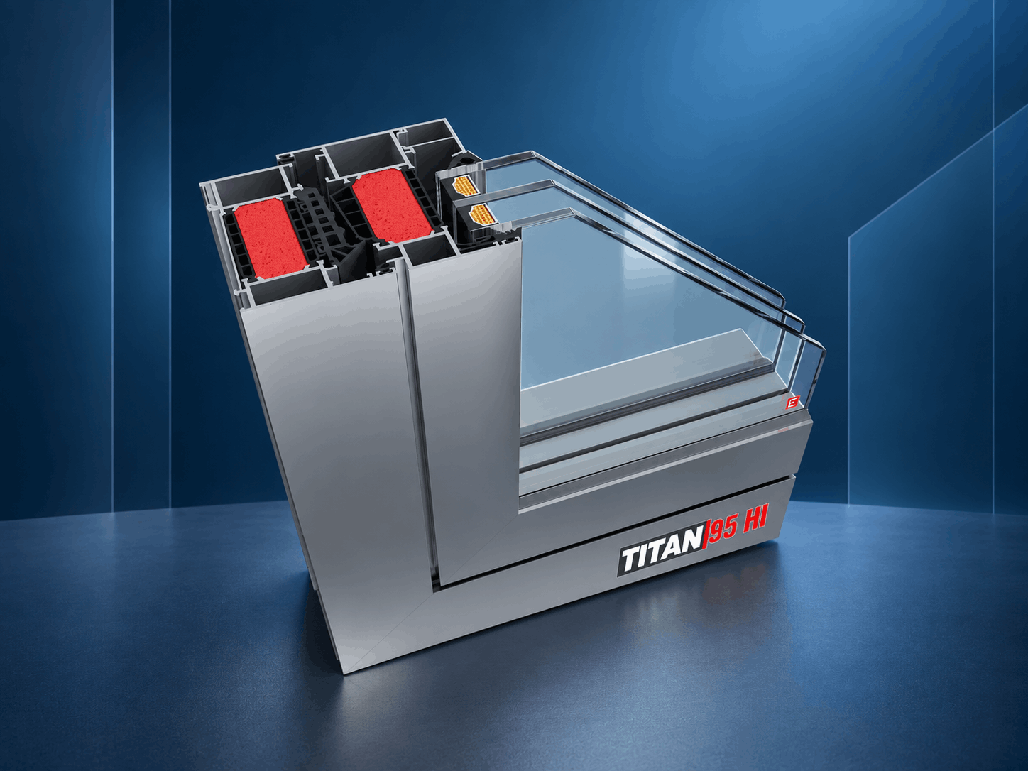 Titan 95 HI aluminium window and door system